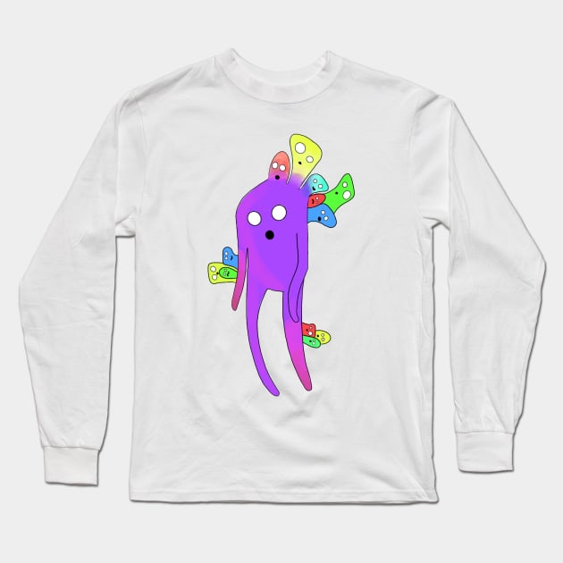 Monster Party Long Sleeve T-Shirt by xaxuokxenx